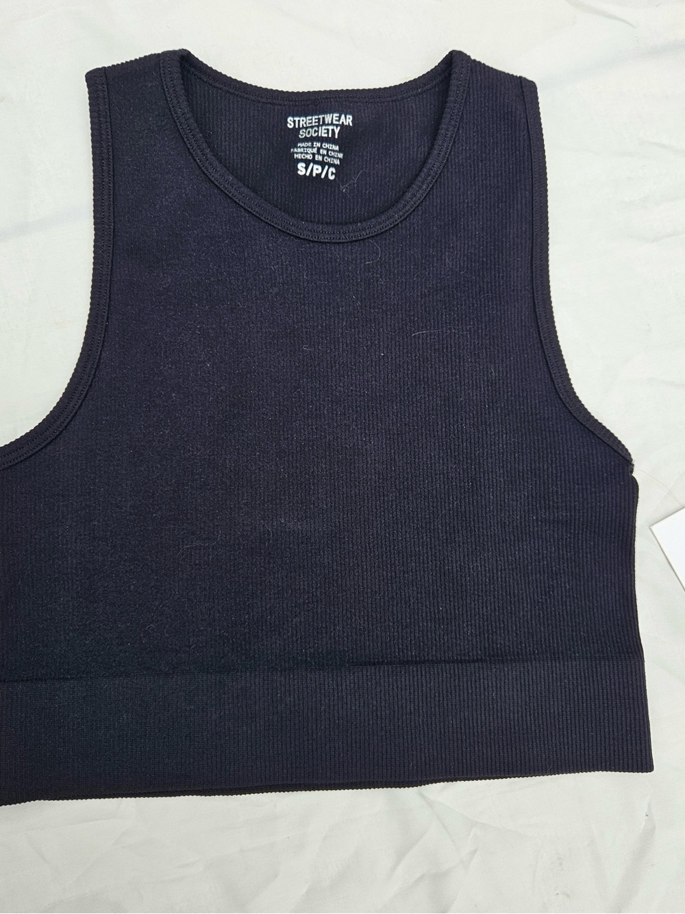 Streetwear Society Crop Tank Top NWT